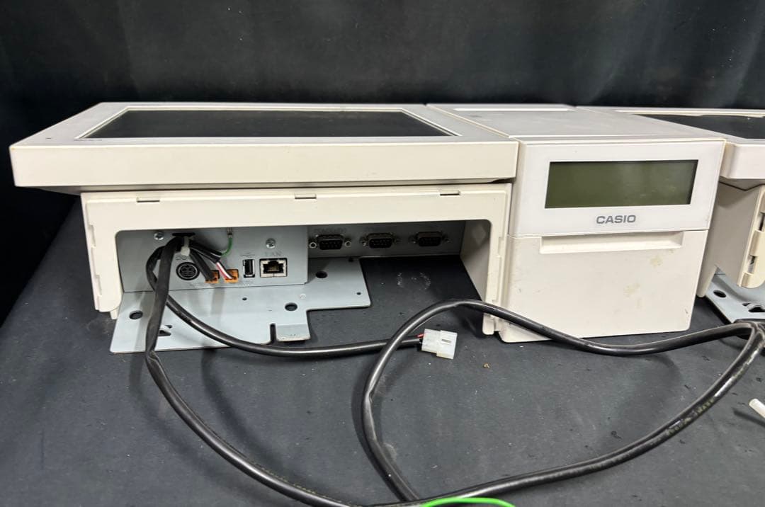 DCasio V-R200 レジスター 電子 タッチパネル カシオ 2個セット