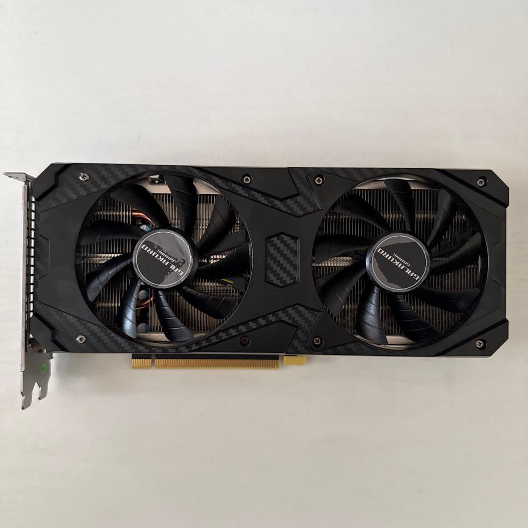 玄人志向 RTX 3060 12GB 動作確認済み