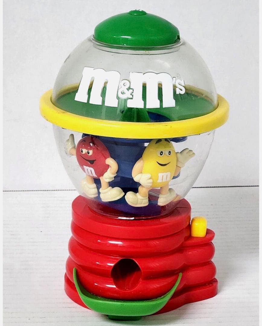 デッドストックアメリカUSAビンテージM&M'sファンマシーンディスペンサー
