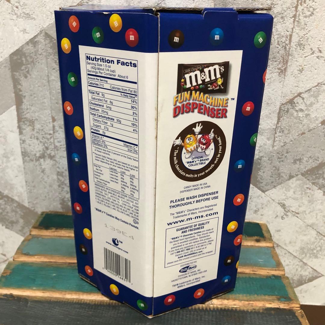 デッドストックアメリカUSAビンテージM&M'sファンマシーンディスペンサー
