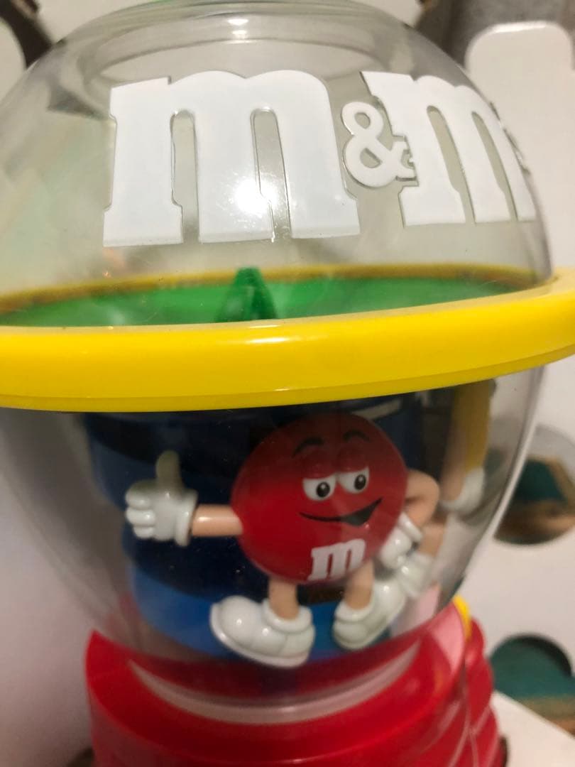 デッドストックアメリカUSAビンテージM&M'sファンマシーンディスペンサー