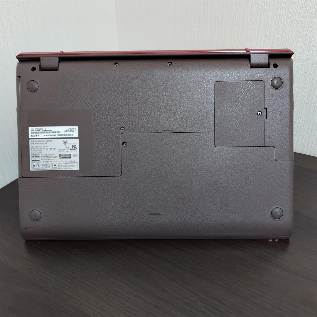 【第8世代Corei7】富士通／AH53B3／メモリ16GB／SSD1.25TB