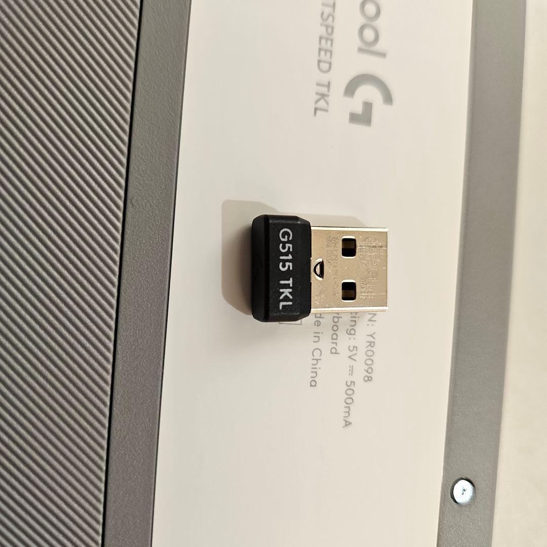 Logicool LIGHTSPEED ホワイト G515-WL-LNWH