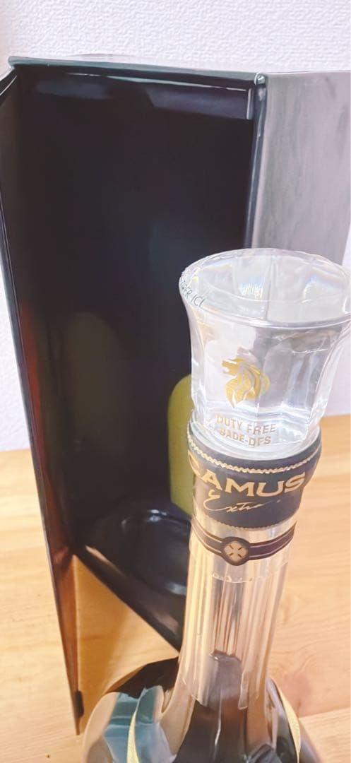 【状態良好・美品】CAMUS EXTRA COGNAC ロングネック 古酒