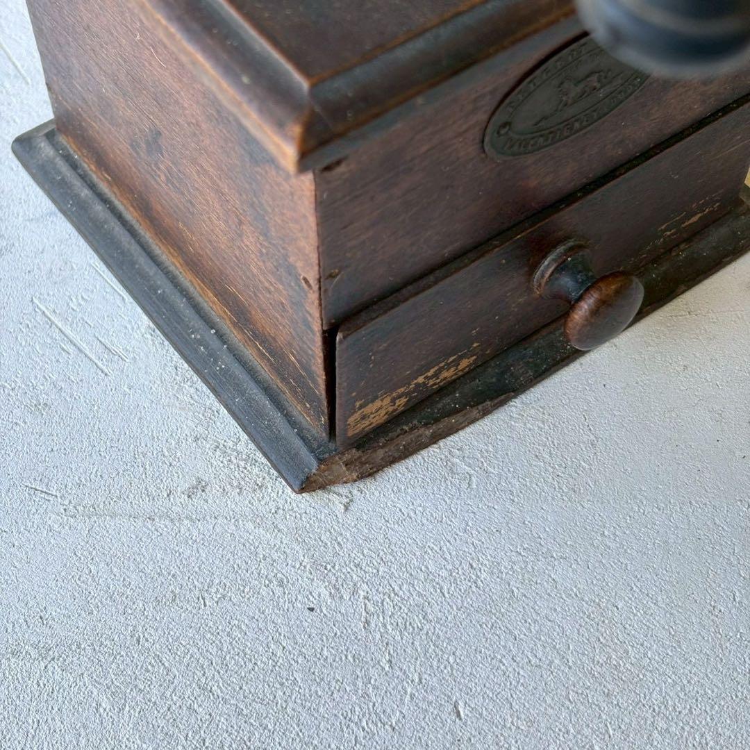 アンティークコーヒーミル　古道具
