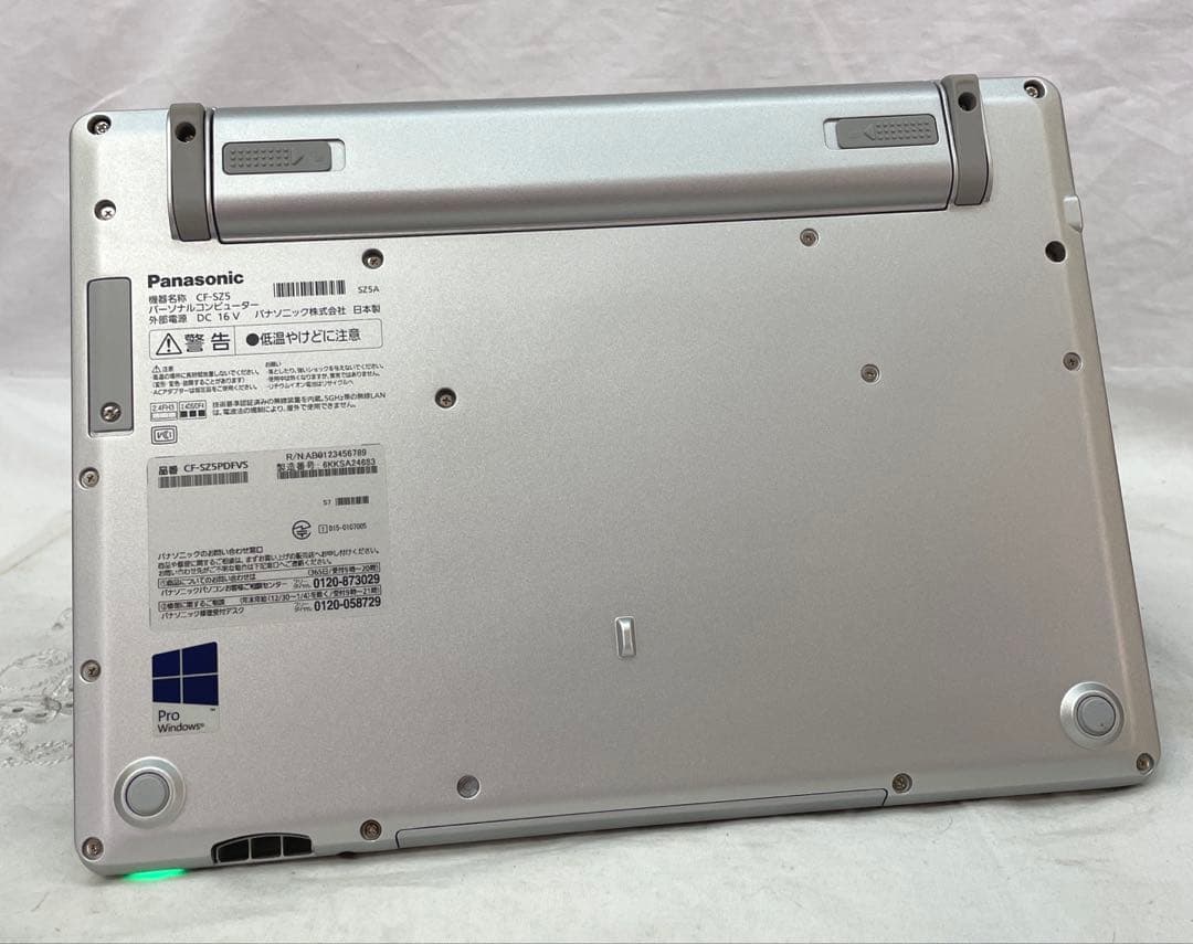 Let's note CF-SZ5 SSD128GB メモリー4 美品　#C
