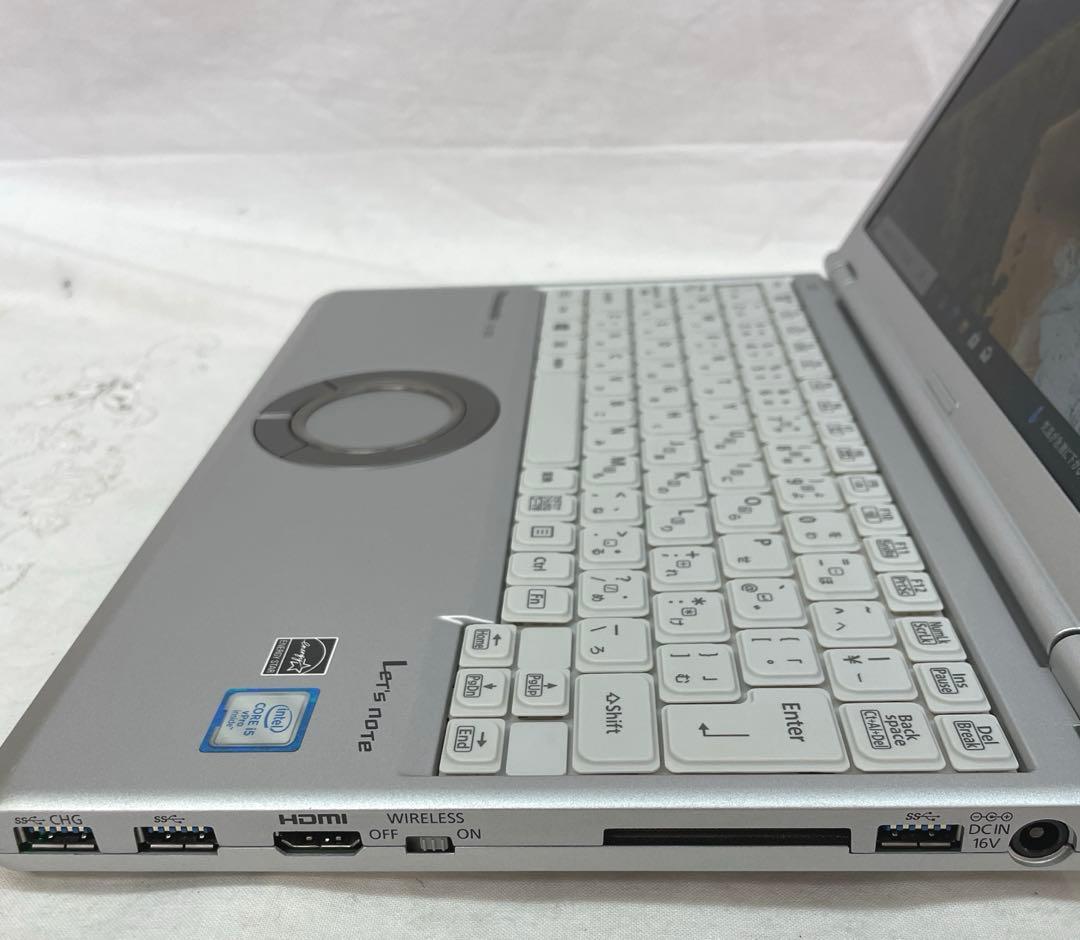 Let's note CF-SZ5 SSD128GB メモリー4 美品　#C