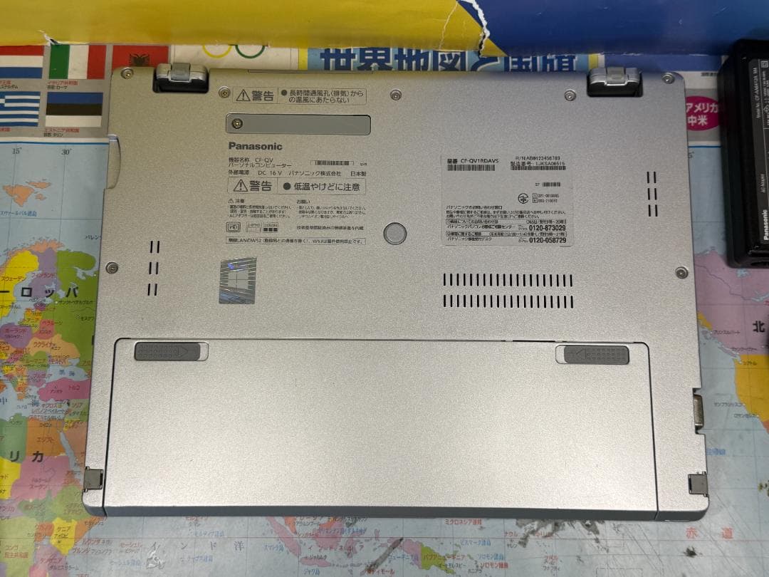 美品 16GB レッツノート CF-QV1 12型 タッチパネル 2in1 軽量