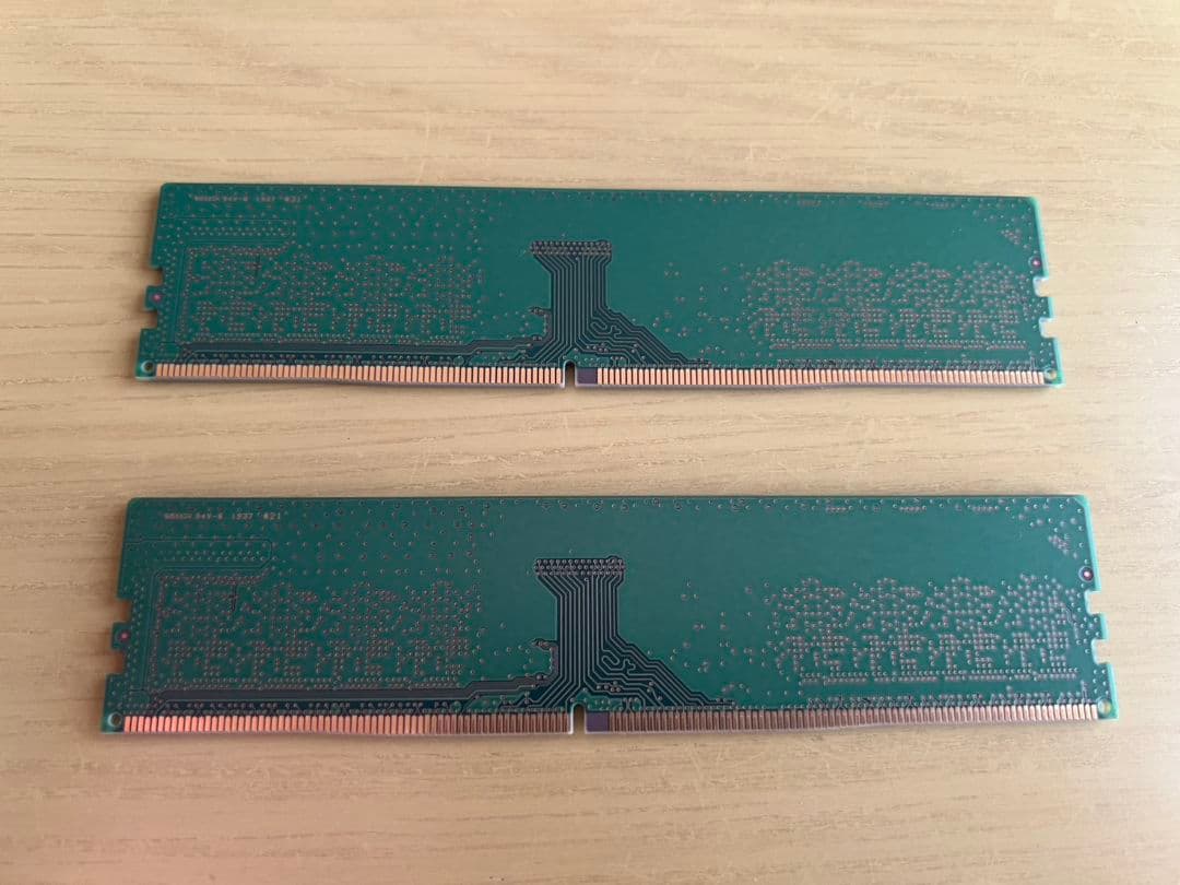 Samsung DDR4 純正メモリ 8G 2個セット　計16G