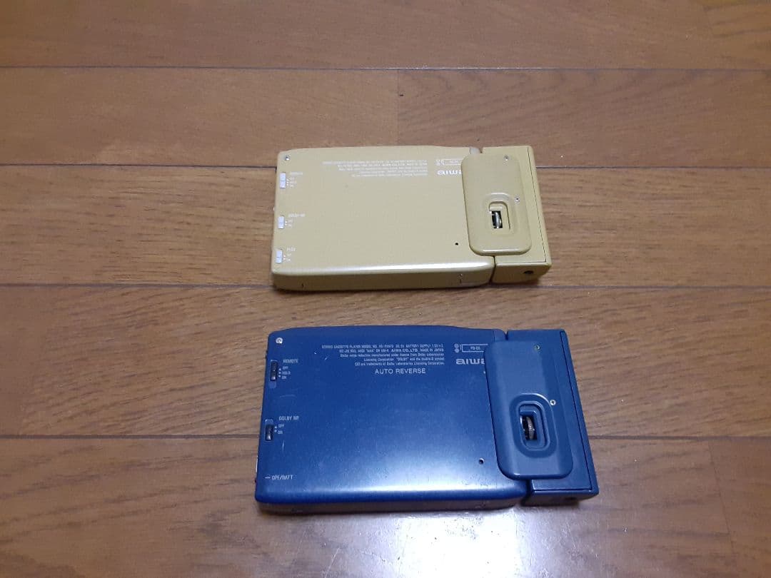 aiwa PX610. PX710 カセットプレーヤー ジャンク