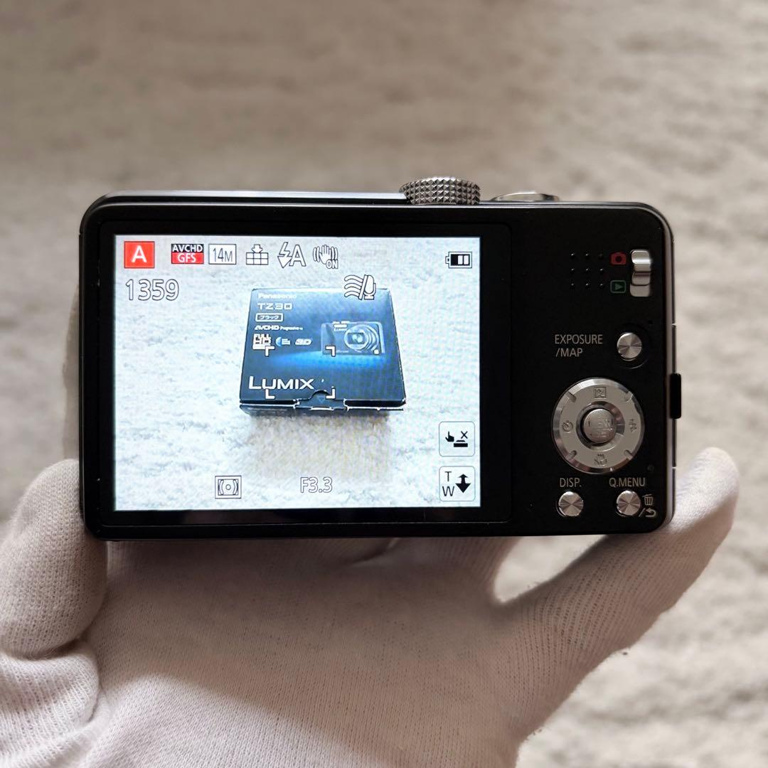 美品【動作確認済】Panasonic パナソニック LUMIX DMC-TZ30