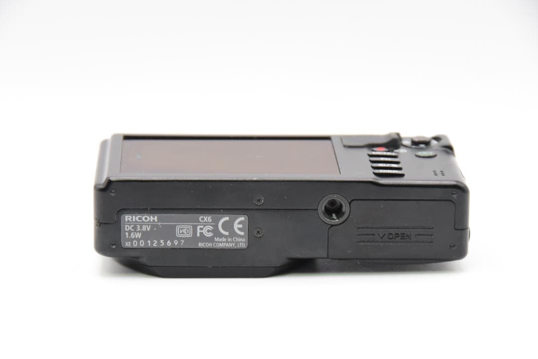 リコー RICOH CX6 ブラック《動作OK》