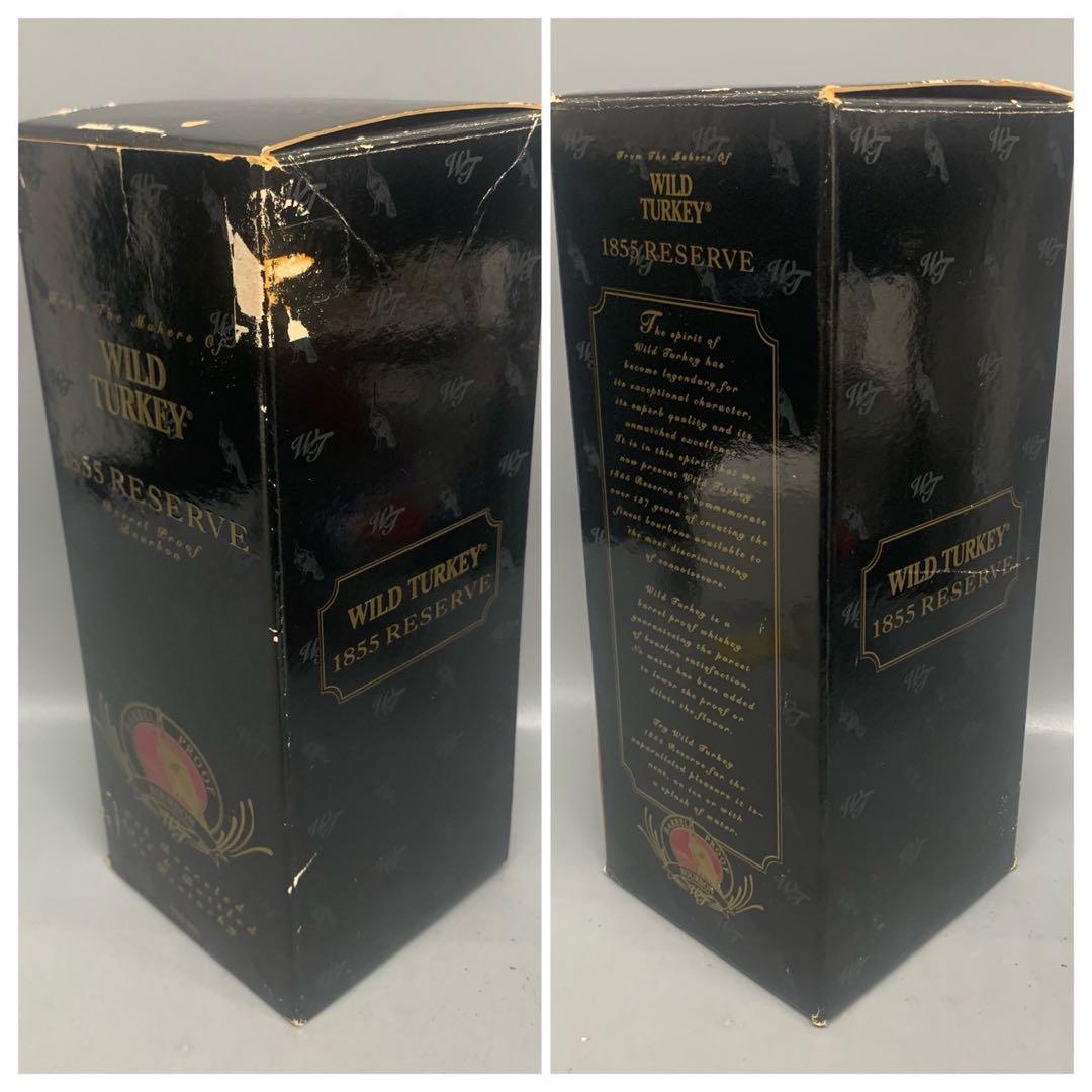 未開栓 WILD TURKEY 1855 RESERVE バーボン 750ml