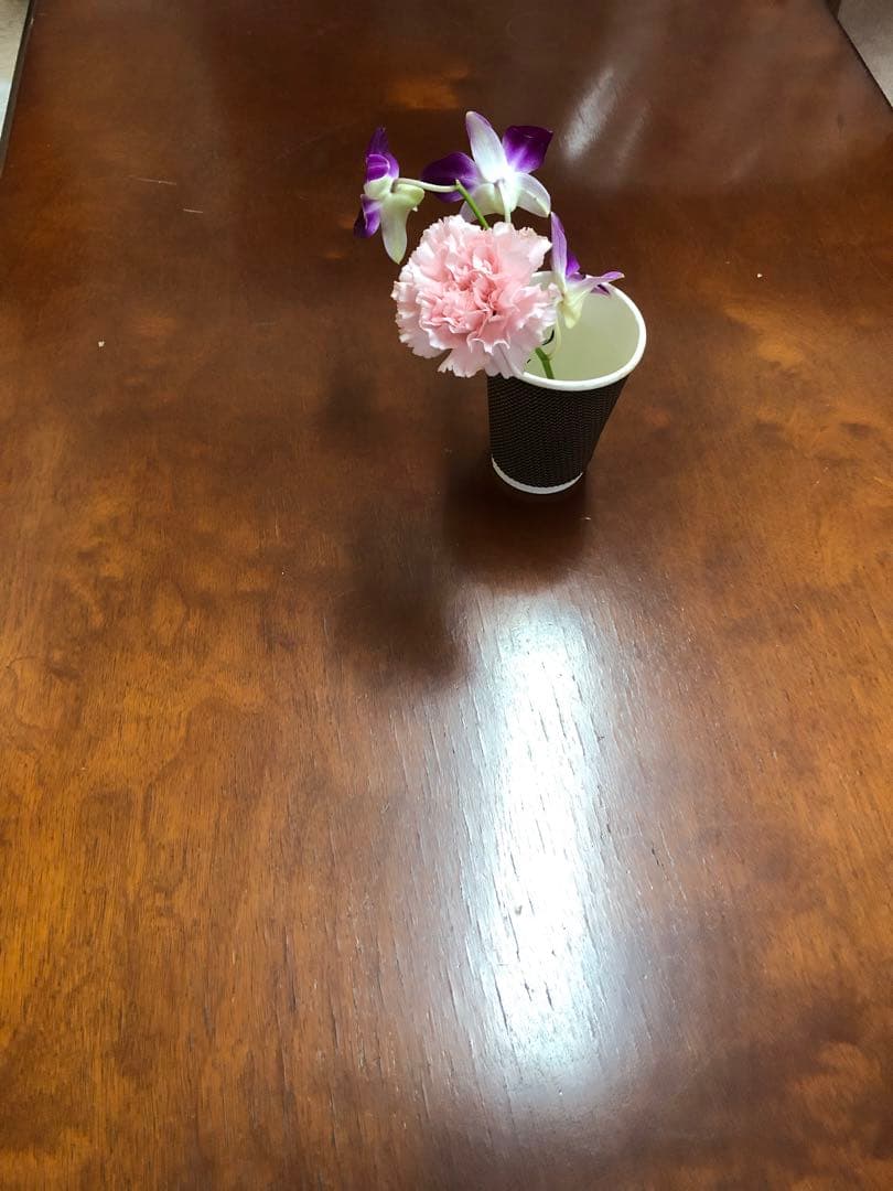 座卓　木製テーブル ブラウン　【さらに値下げしました❣️】昭和レトロ