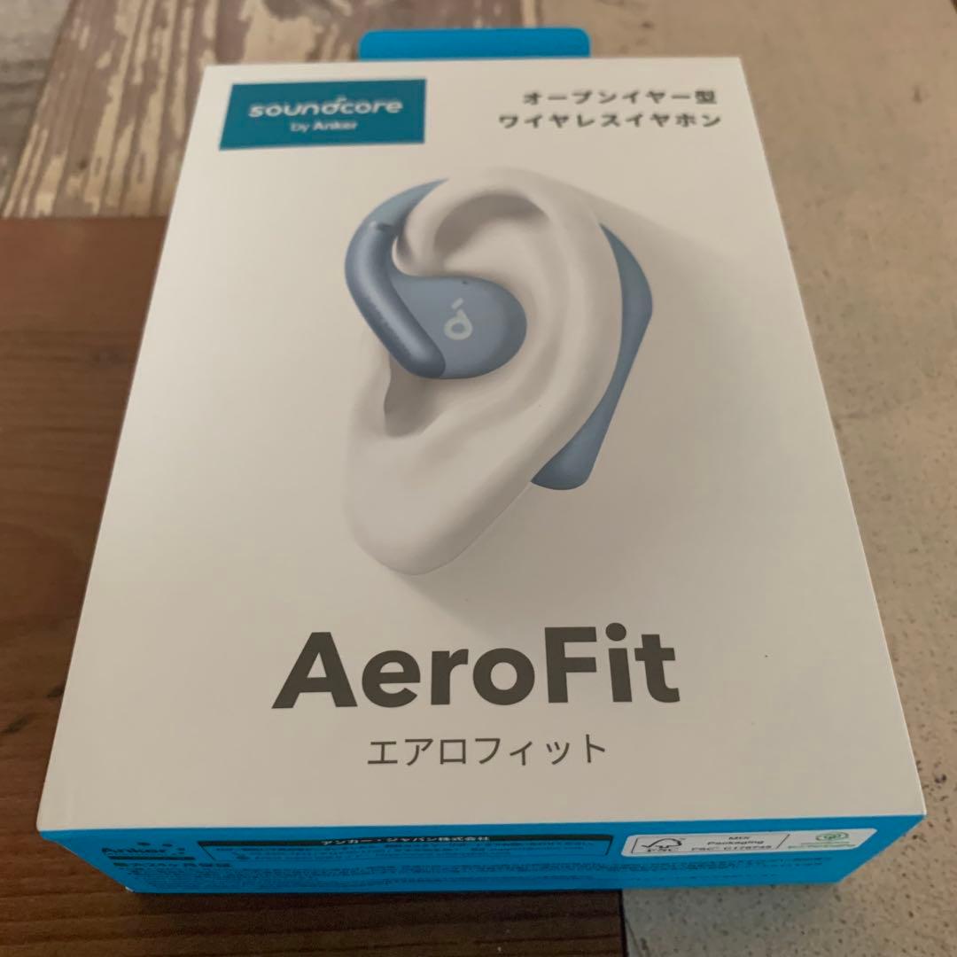 エアロフィット AeroFit アンカー オープンイヤー型ワイヤレスイヤホン