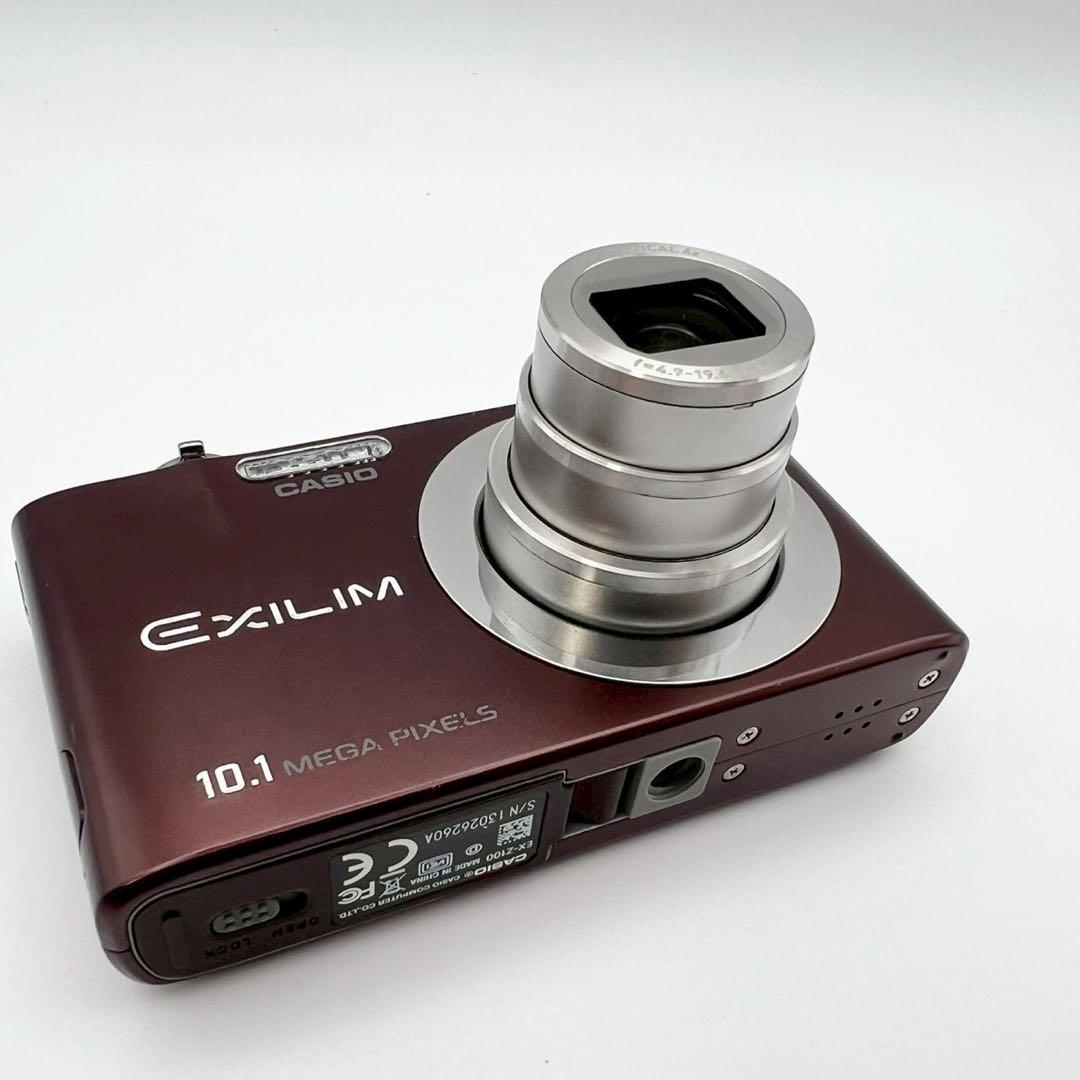 【完動 美品】CASIO EXILIM EX-Z100 コンデジ 動作確認済