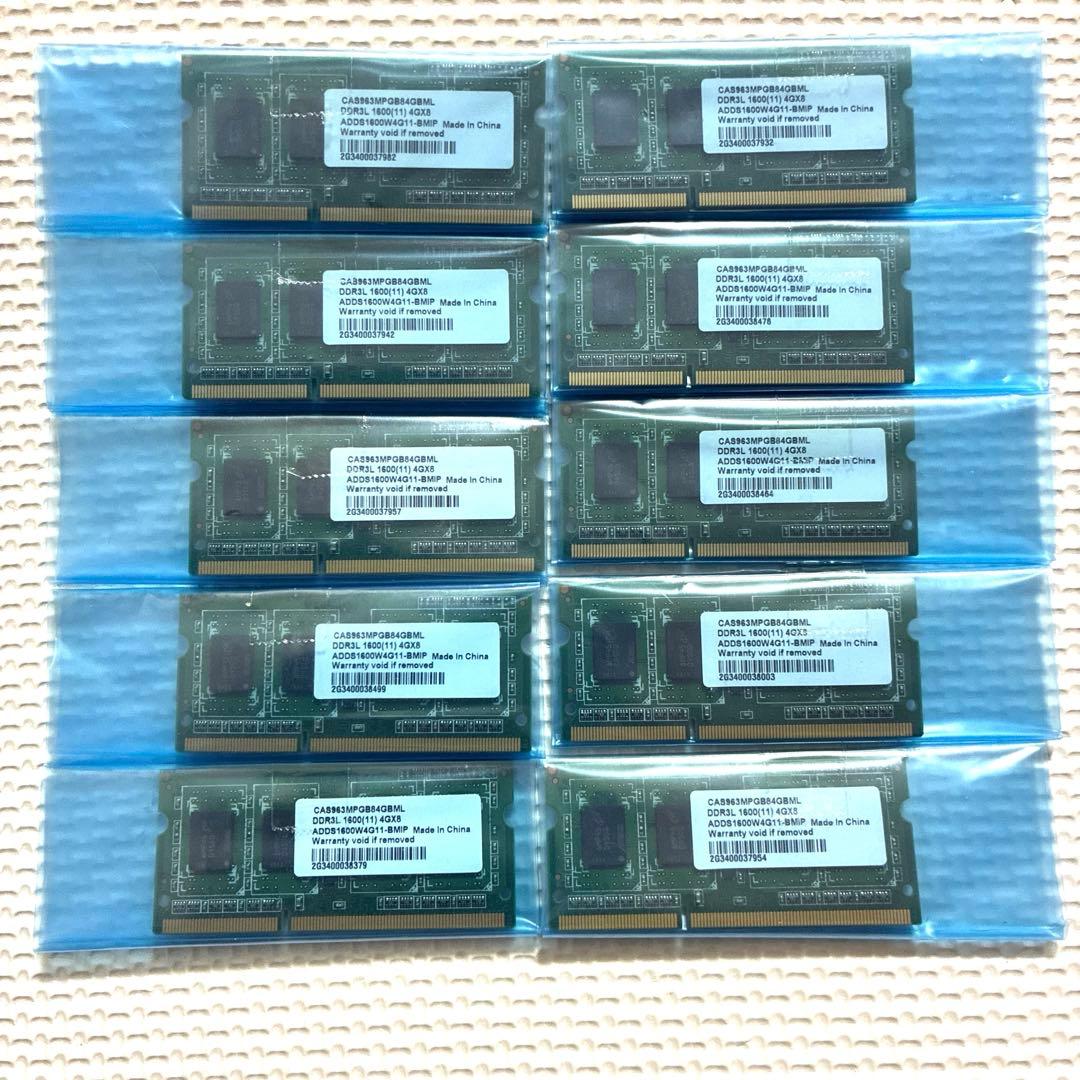 新品IODATAノート用メモリSDY1600L 4GB×10枚セット#L