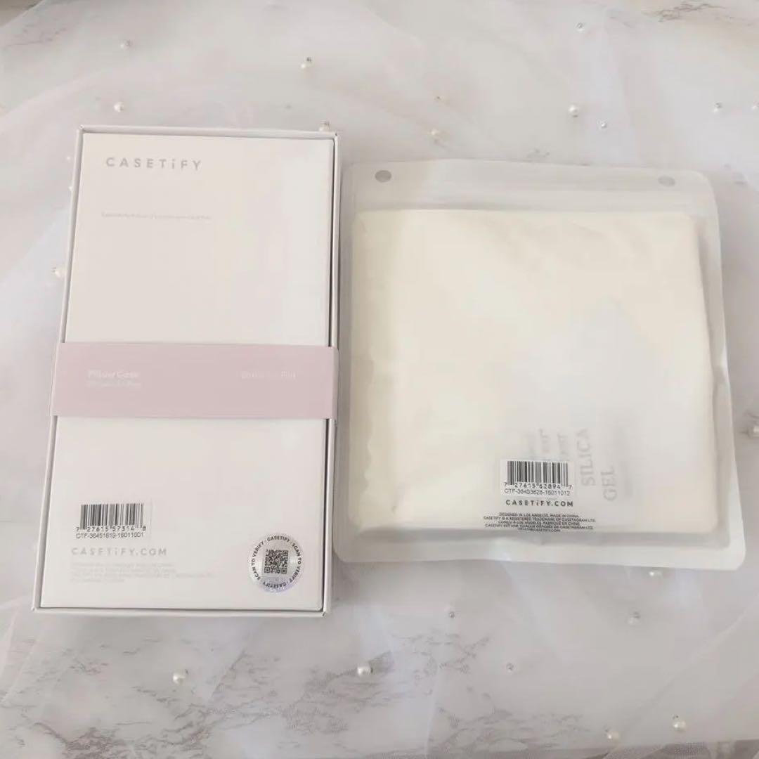 【3点セット】casetify リボンチャーム ピローケース 17pro用