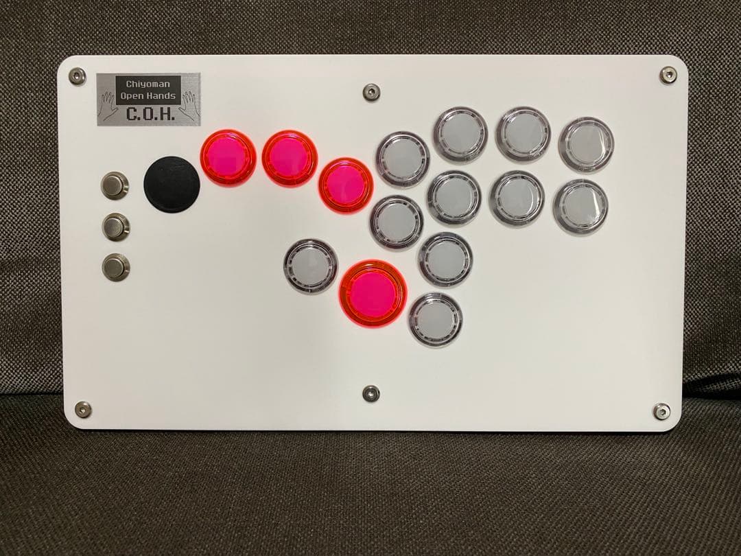 【再値下げ】PC/Switch2用 アクリルレバーレス Qanbaボタン COH