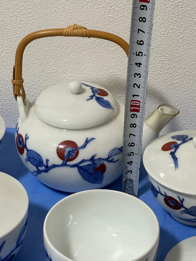 蔵出し品　十三代酒井田柿右衛門　番茶器　煎茶道具