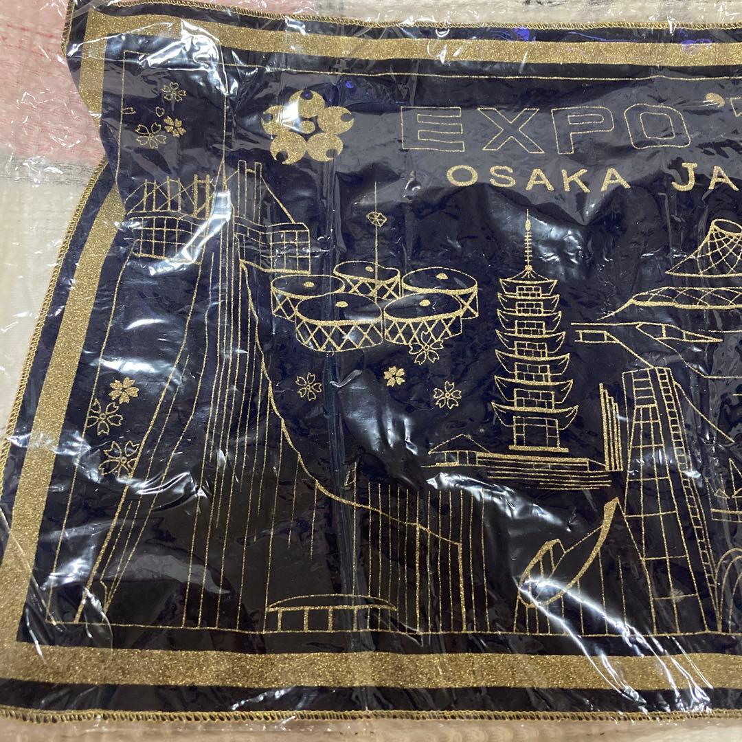 1970年　大阪万博　タペストリー　マット　布　色違い　2枚セット