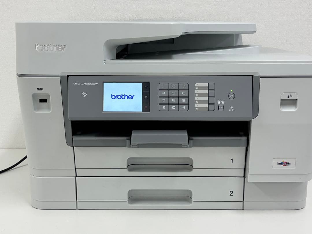 Brother MFC-J7500CDW プリンター本体（純正インクセット）