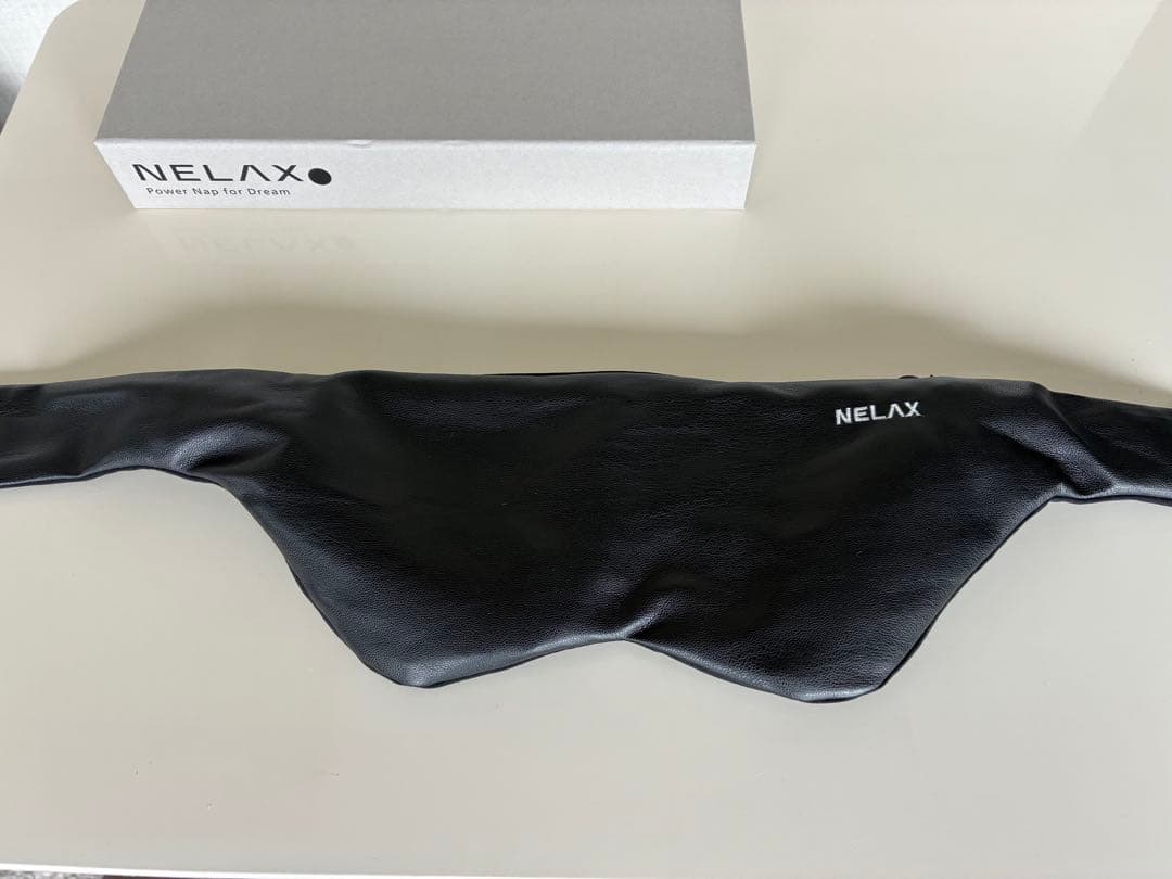 NELAX 加重アイマスク[ブラック]