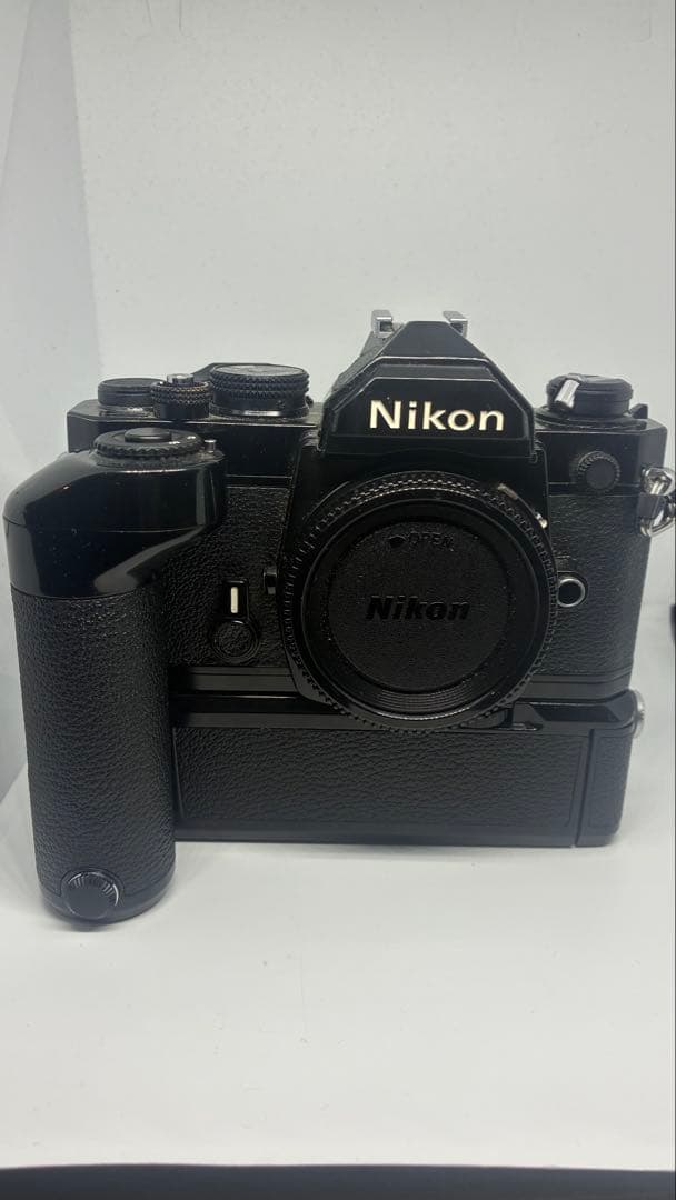 【ジャンク】Nikon FM フィルムカメラ モータードライブ付き