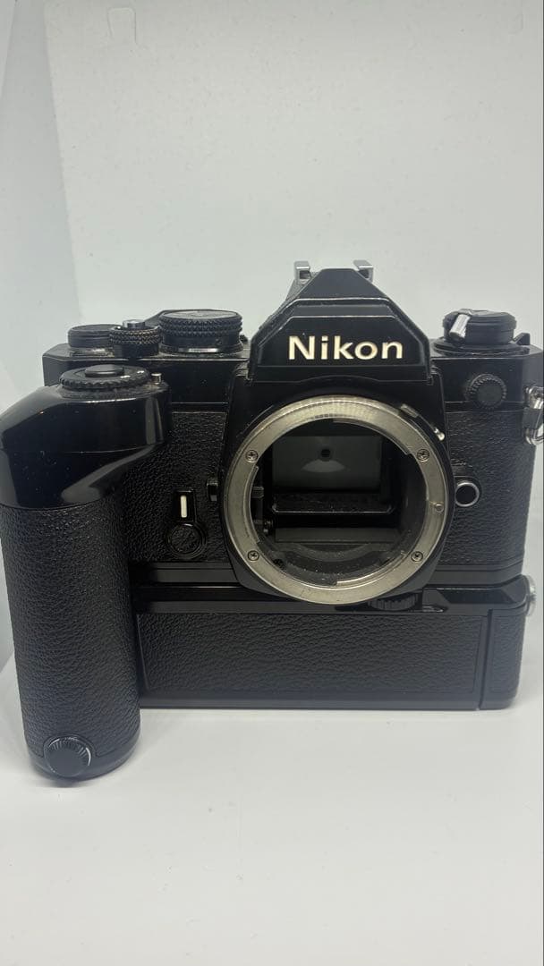 【ジャンク】Nikon FM フィルムカメラ モータードライブ付き
