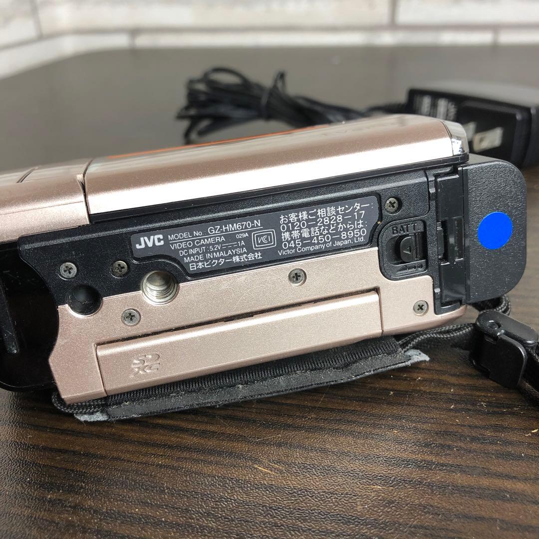 JVC デジタルビデオカメラGZ-HM670N