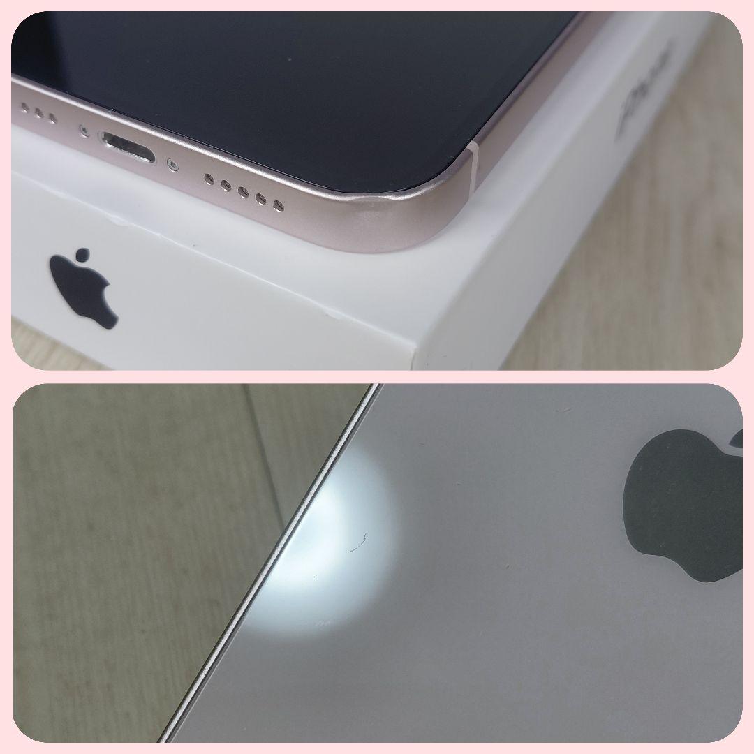 iPhone 13 256GB SIMフリー バッテリー新品100% ピンク