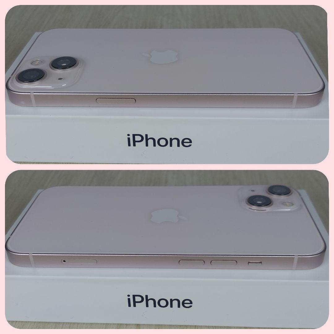 iPhone 13 256GB SIMフリー バッテリー新品100% ピンク