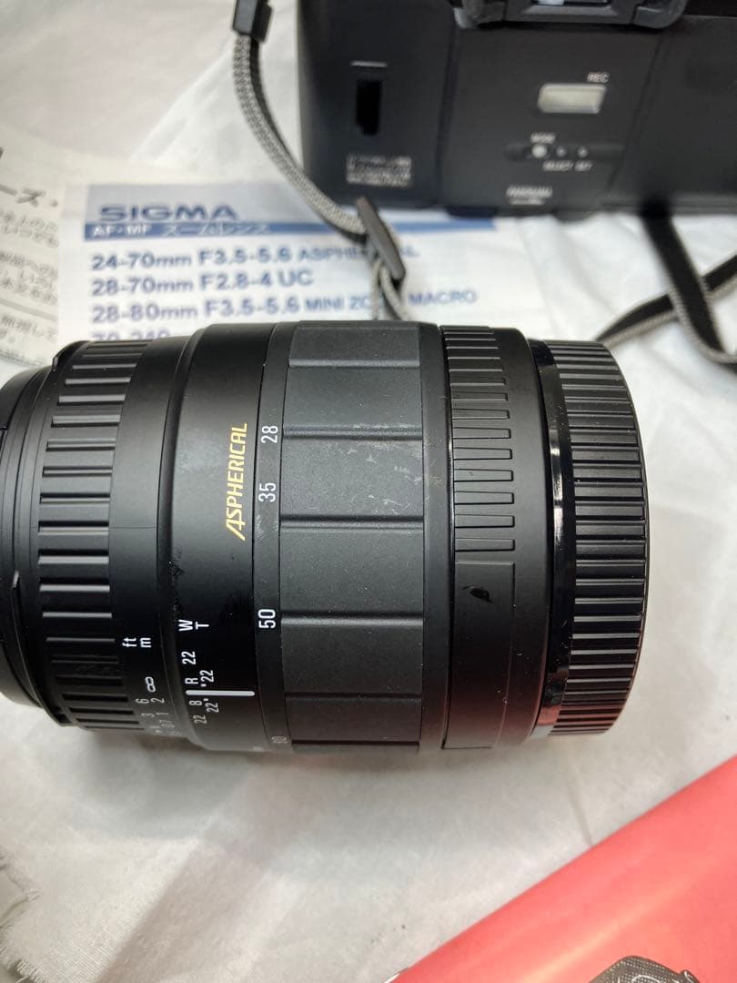 Canon EOS Kiss panorama フィルムカメラ、SIGMA