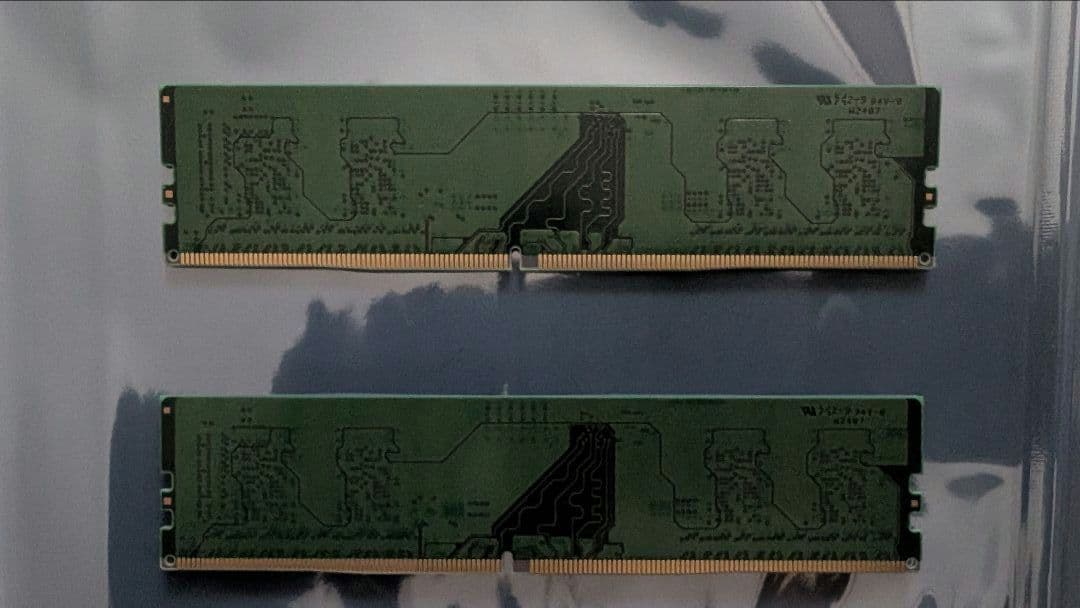DDR4 RAM 8GB×2枚セット 2400MHz