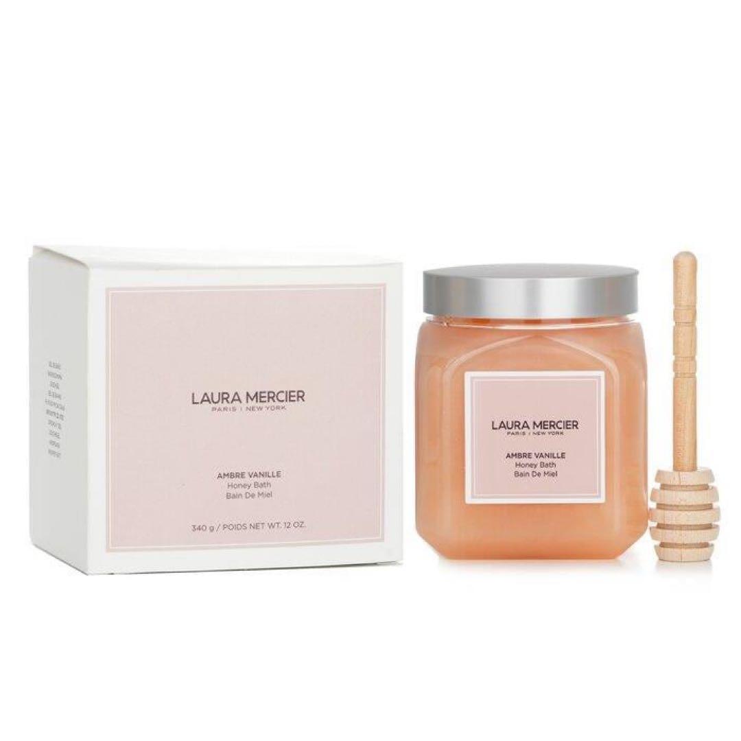 週末SALE★LAURA MERCIER︎シャワーバス★アンバーバニラ