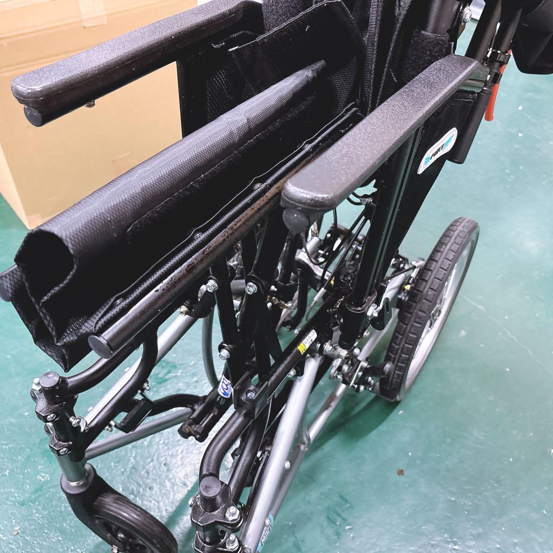 CRT-WR Miki介助型車椅子 ティルト リクライニング 車椅子介助式
