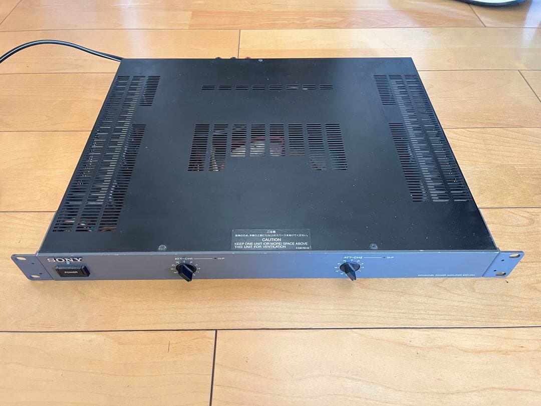 sony srp-p50 業務用2chパワーアンプ