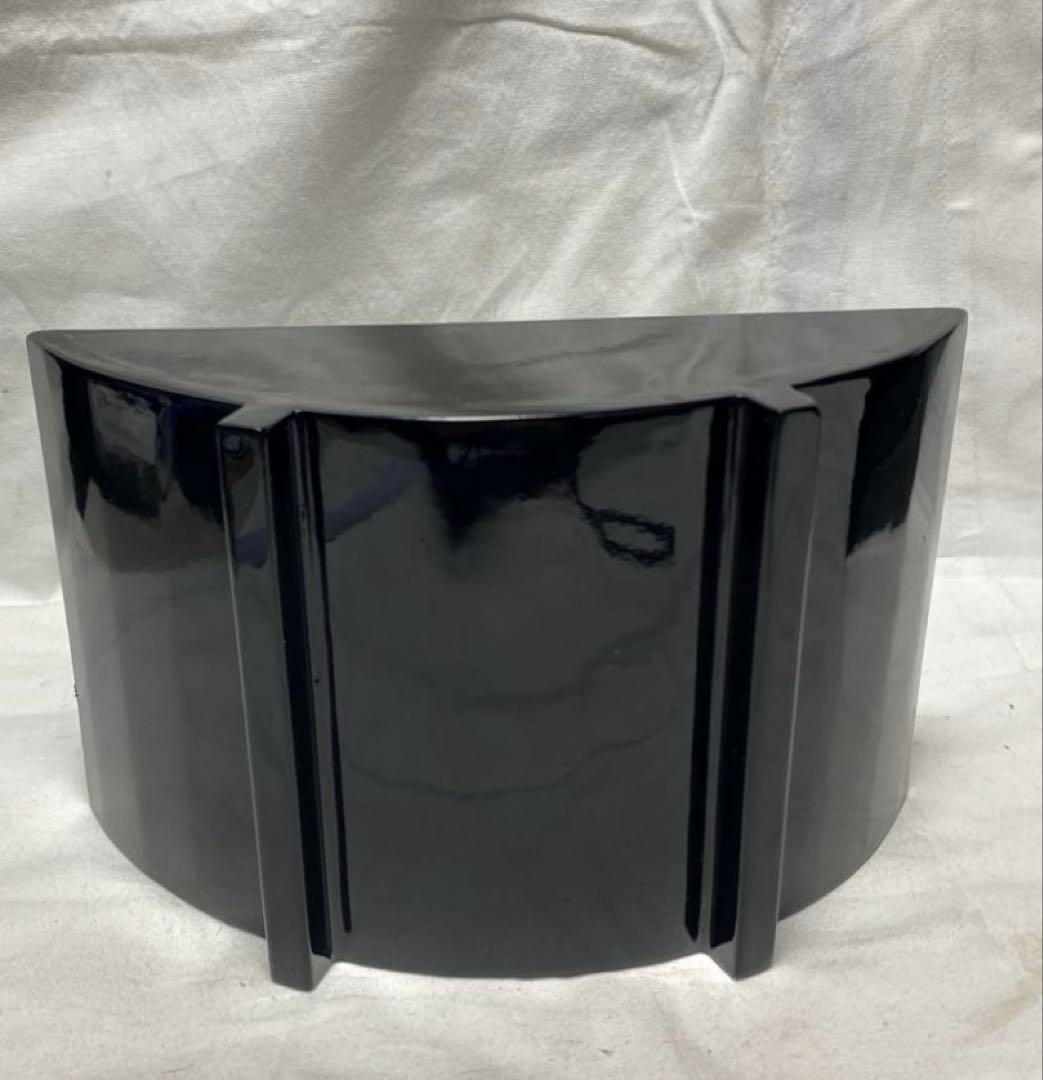 日本伝統工芸品 黒漆器 トンボ柄象嵌入り装飾 美品