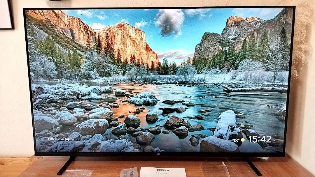 ​【50インチ】チューナーレステレビ 4K対応（Android TV搭載）