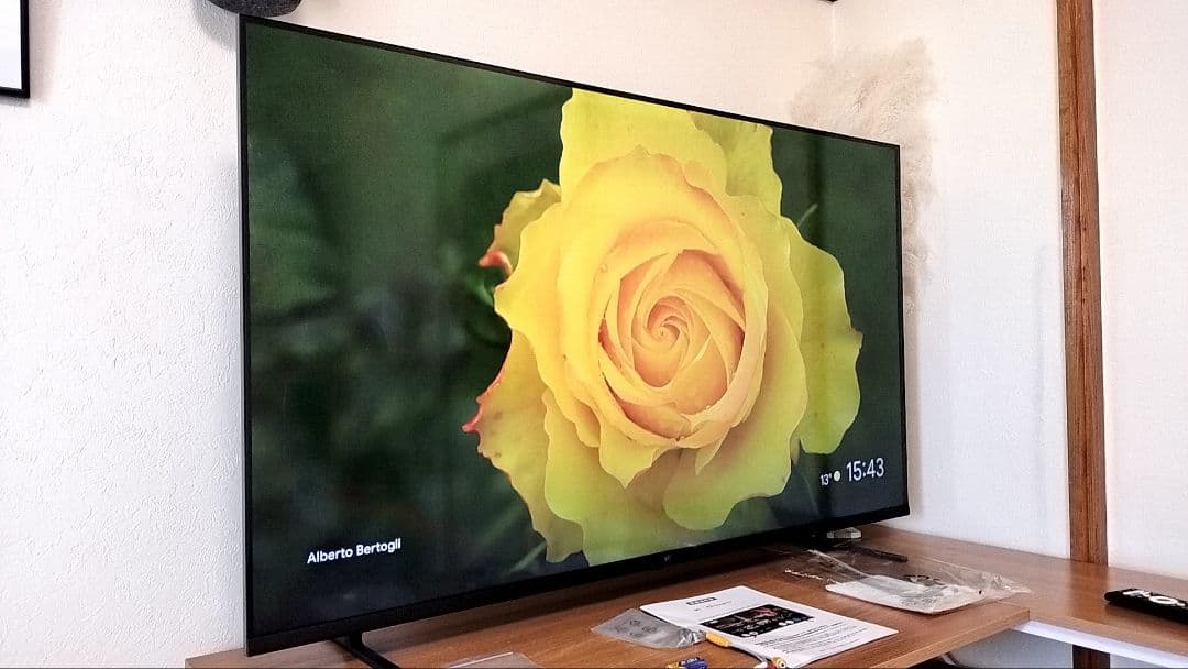 ​【50インチ】チューナーレステレビ 4K対応（Android TV搭載）