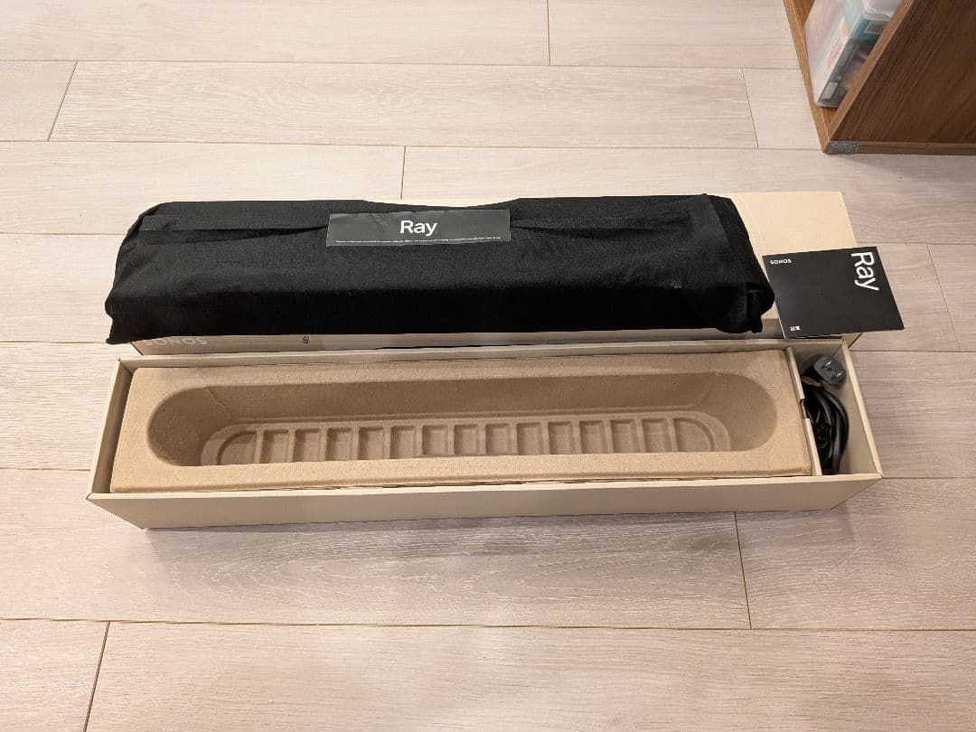 【美品】Sonos Ray ソノス レイ コンパクトサウンドバー（ブラック）