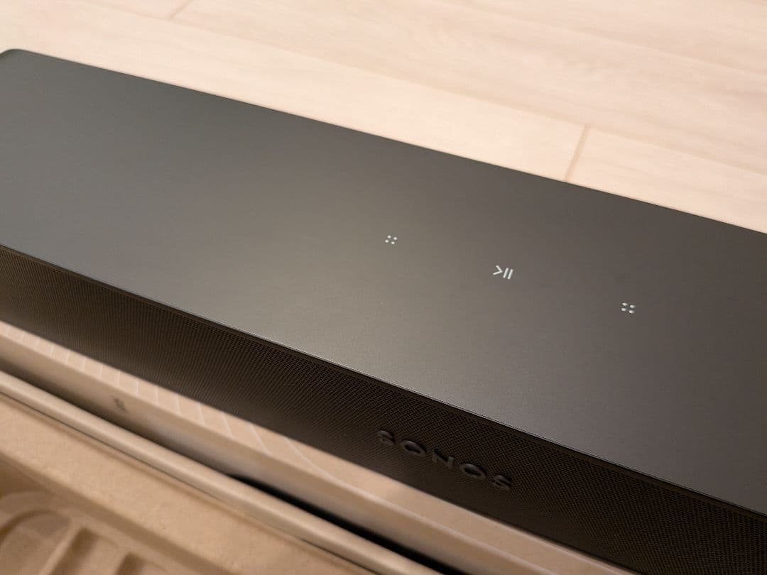 【美品】Sonos Ray ソノス レイ コンパクトサウンドバー（ブラック）