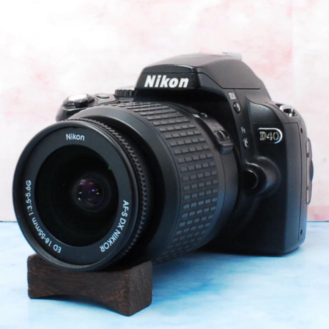 Nikon D40★初心者セット★カメラバッグ付★軽量＆小型★一眼レフカメラ