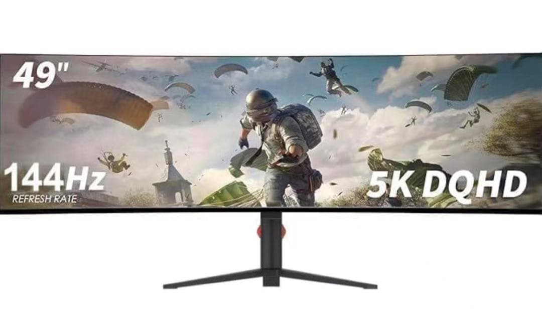 49インチ超ワイドデュアル 144Hz 5K DQHD モニター (144HZ)