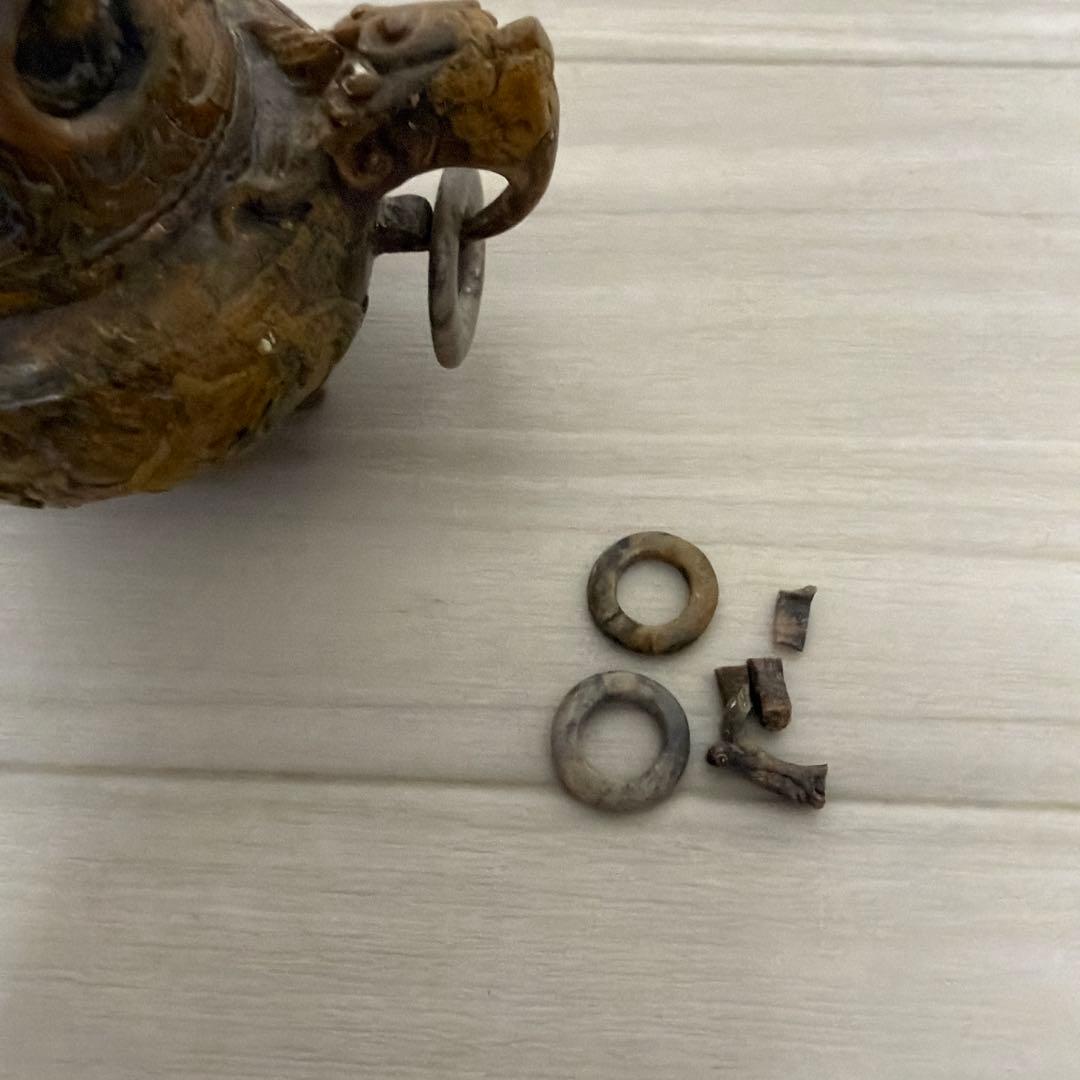 香炉　レトロ　時代不明　割れあり。 時代不明