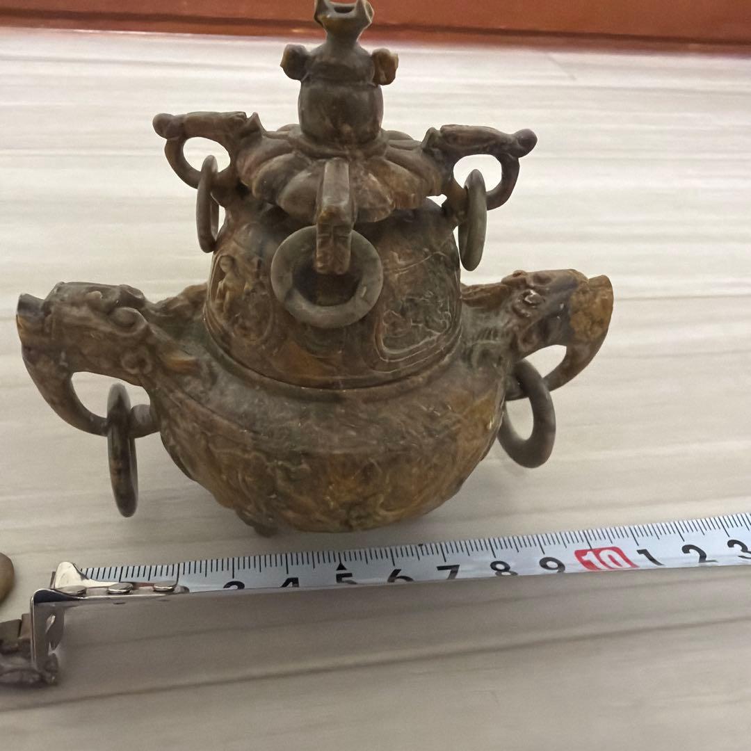 香炉　レトロ　時代不明　割れあり。 時代不明