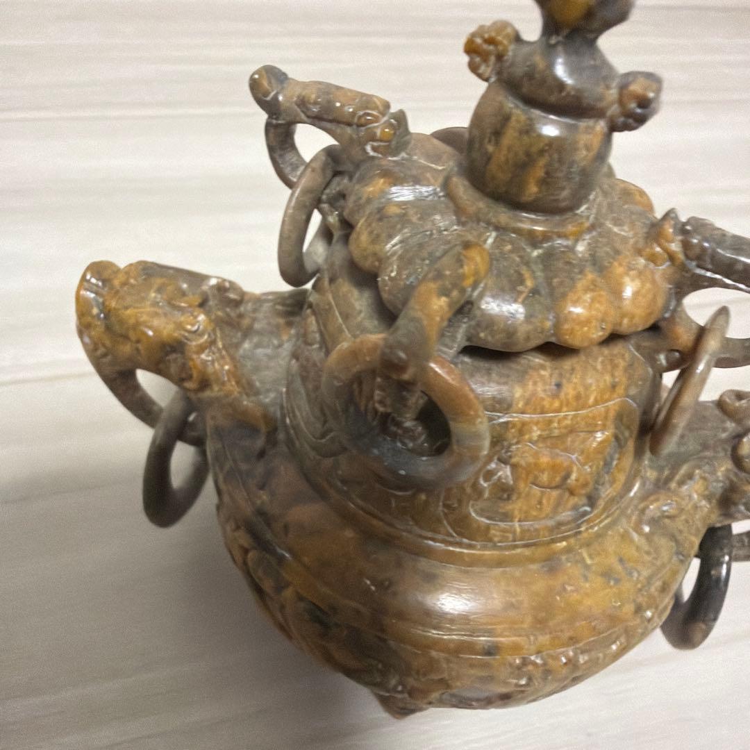 香炉　レトロ　時代不明　割れあり。 時代不明