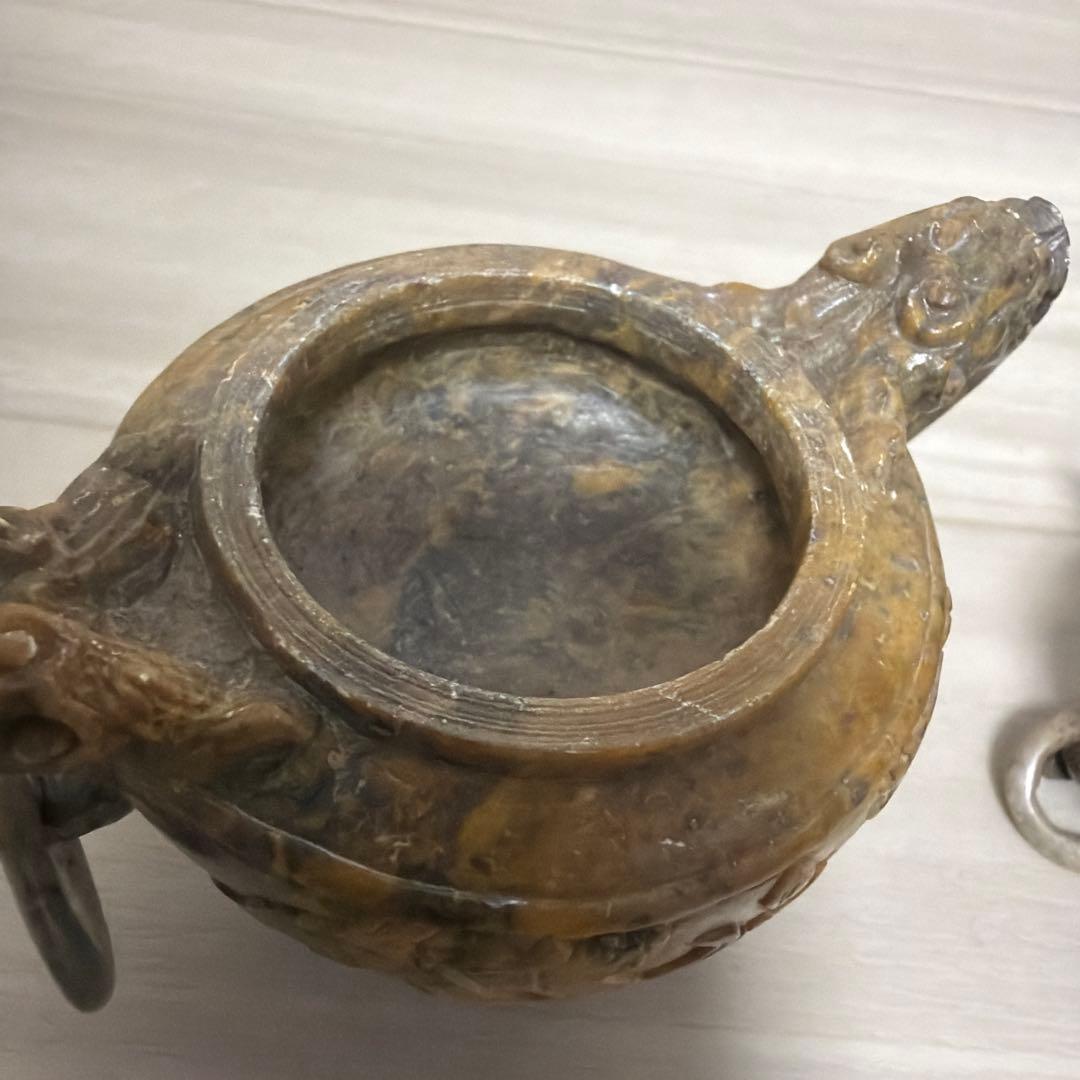 香炉　レトロ　時代不明　割れあり。 時代不明