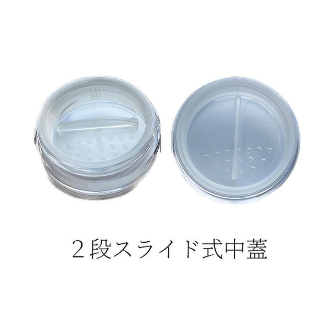 フェイスブラシ＋パウダーケース　スキンアップパウダー専用　ヒルコス