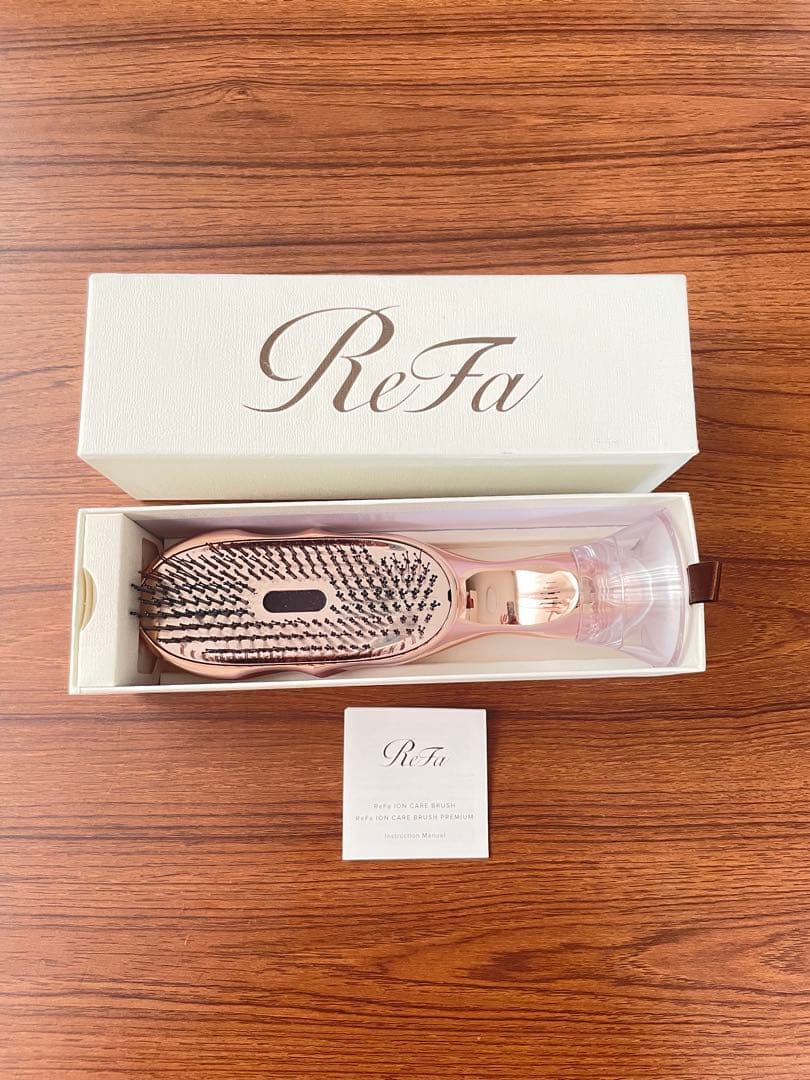 【美品】リファ イオンケア ブラシ プレミアム ピンクローズゴールド 全セット